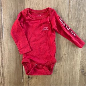 Vineyard Vines long sleeved onesie NWOT